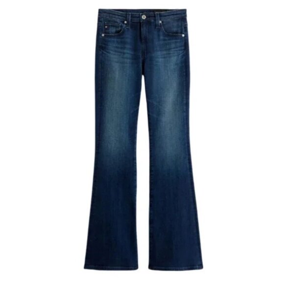 AG Adriano Goldschmied blue Belle flare jeans size 31R - Picture 3 of 11